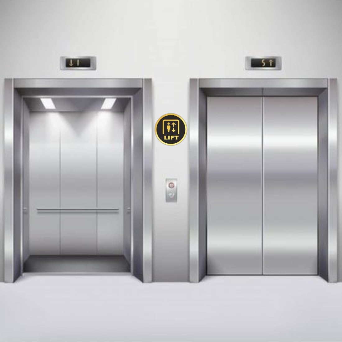 Zesta Lift self-adhesive acrylic sign - image 4