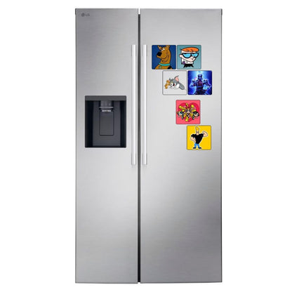 Zesta 90's Cartoon wooden fridge magnet - image 4