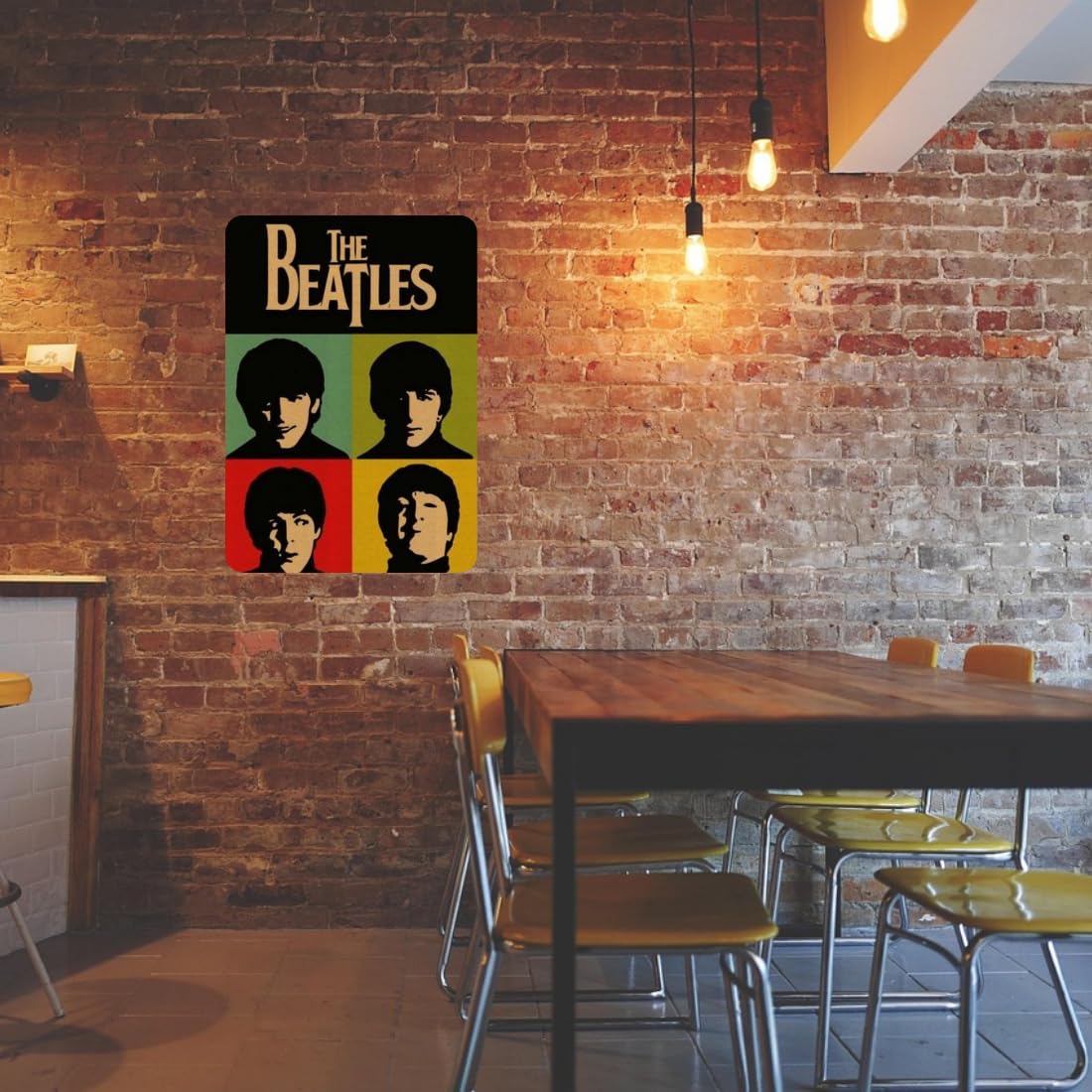 Zesta Beatles – Design 2 self-adhesive MDF wooden wall hanging - image 4