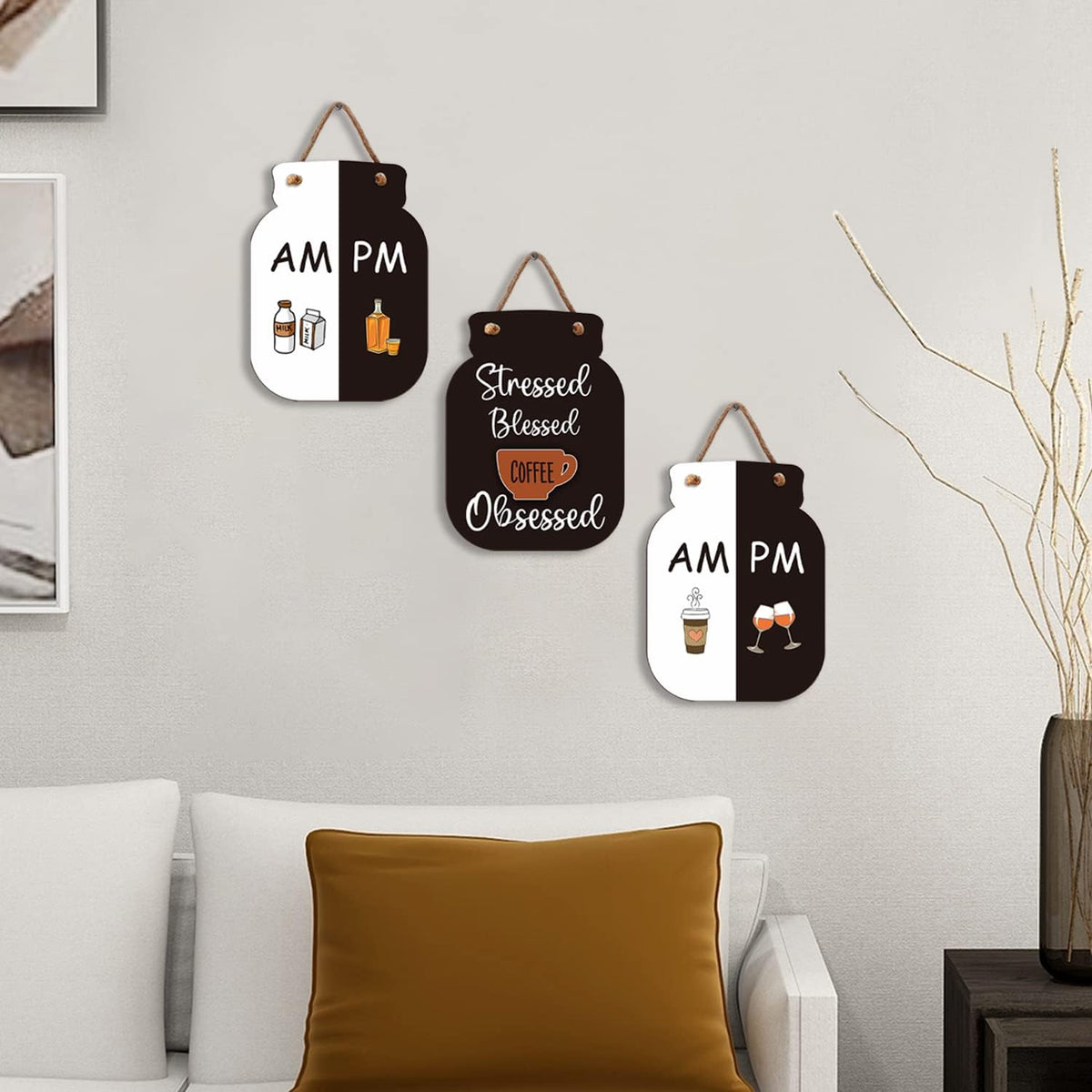 Zesta Jar Design 11 MDF wooden wall hanging - image 4