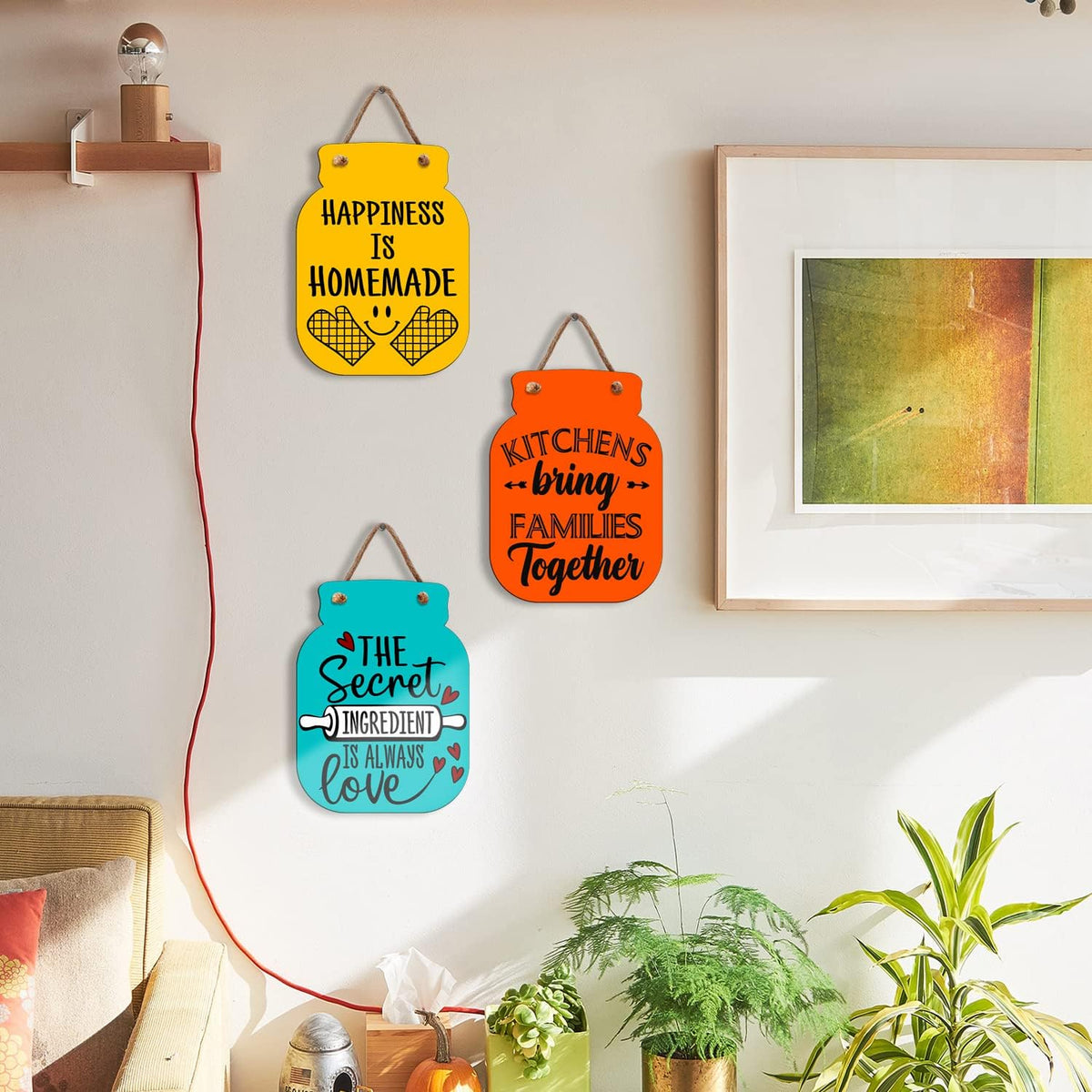 Zesta Jar Design 8 MDF wooden wall hanging - image 4