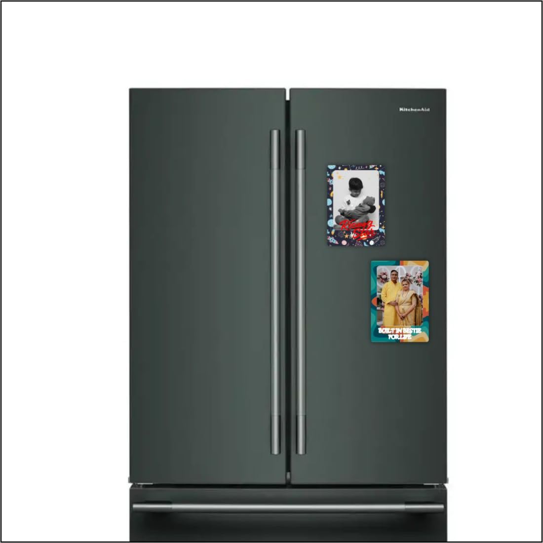 Zesta Built In Besties for Life personalised photo fridge magnet - image 4