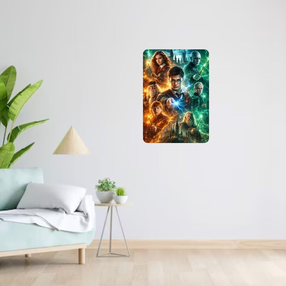 Zesta HP – Design 1 self-adhesive MDF wooden wall hanging - image 4