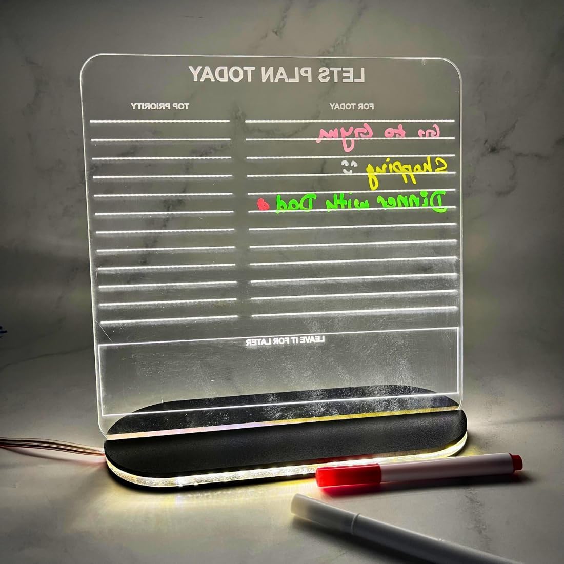 Zesta Custom Planner Personalised LED Name Lamp – image 4
