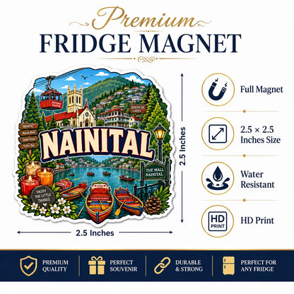 Zesta Nainital wooden fridge magnet - image 4