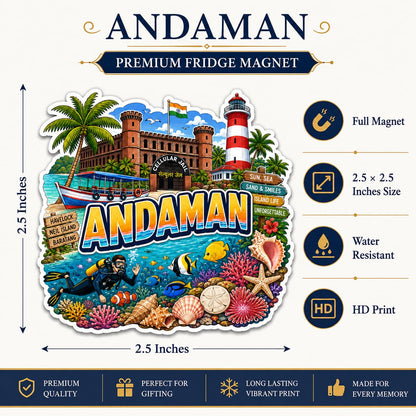 Zesta Andaman wooden fridge magnet - image 4