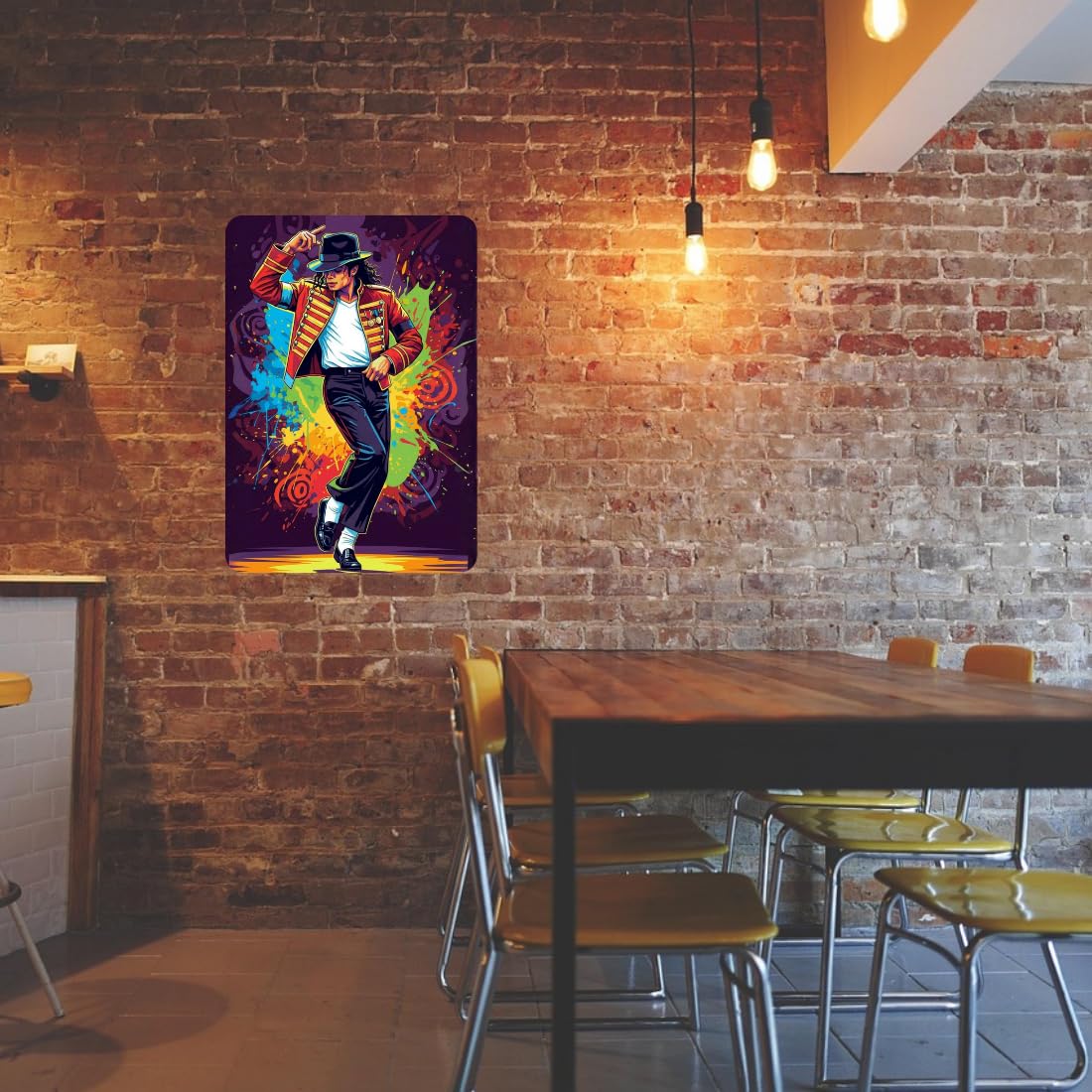 Zesta MJ self-adhesive MDF wooden wall hanging - image 4