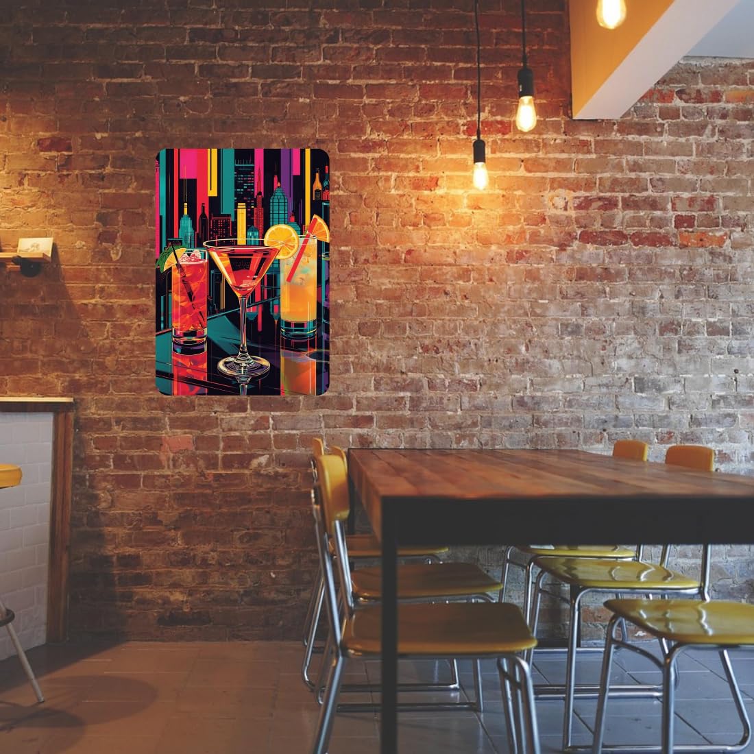 Zesta Bar – Design 4 self-adhesive MDF wooden wall hanging - image 4