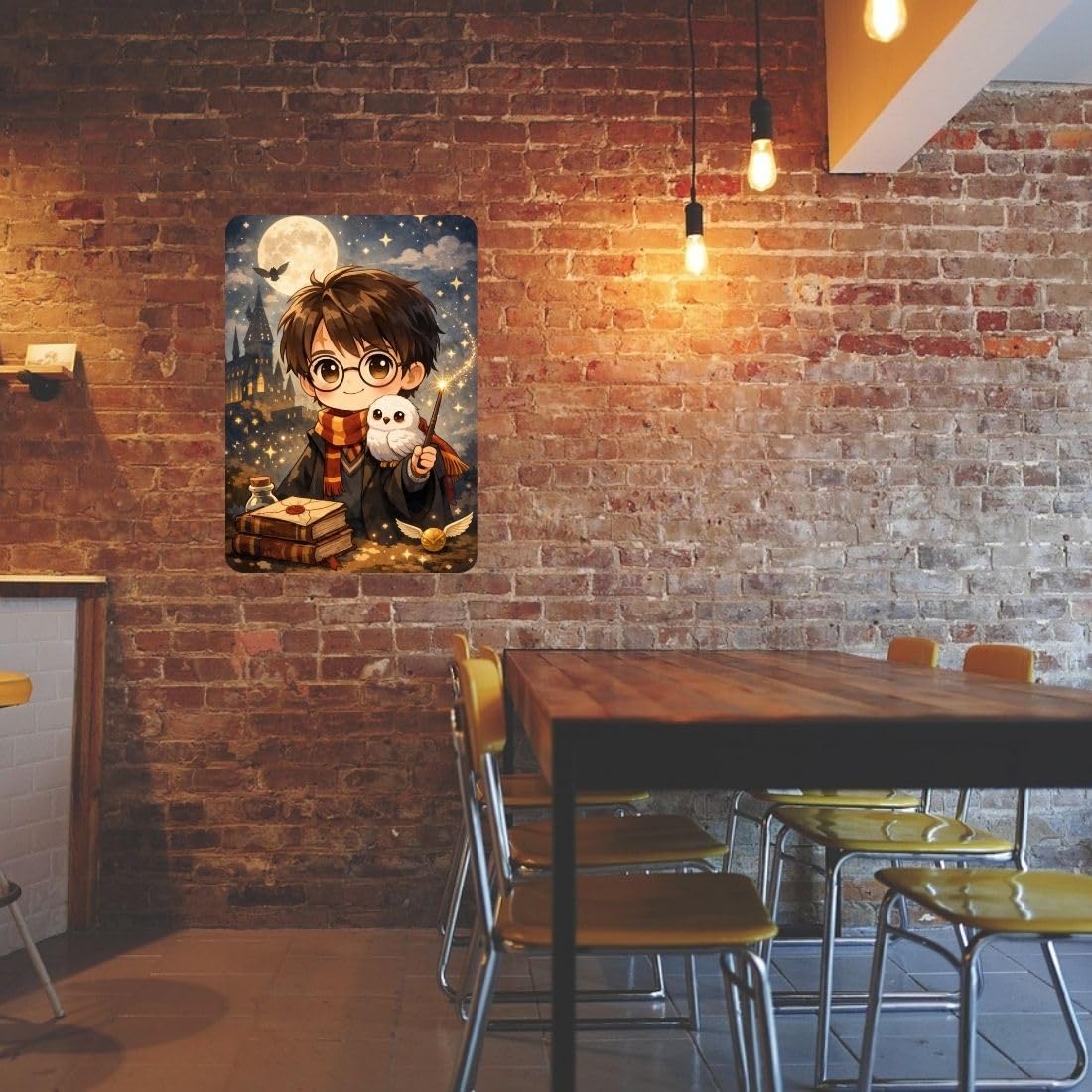 Zesta HP – Design 2 self-adhesive MDF wooden wall hanging - image 4