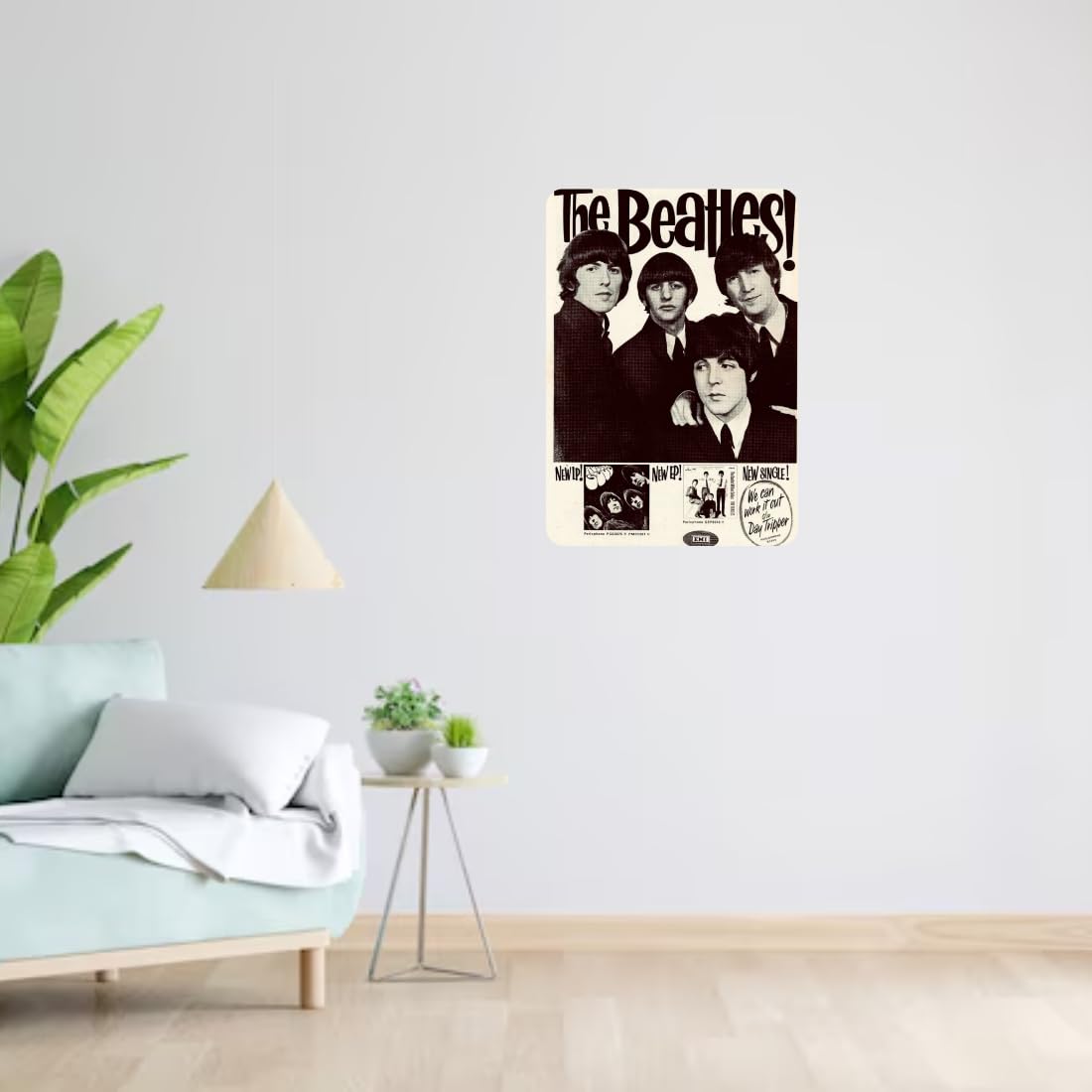 Zesta Beatles – Design 4 self-adhesive MDF wooden wall hanging - image 4