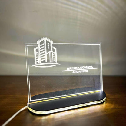 Zesta Architect Personalised LED Name Lamp – image 4