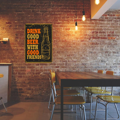 Zesta Drink Good self-adhesive MDF wooden wall hanging - image 4
