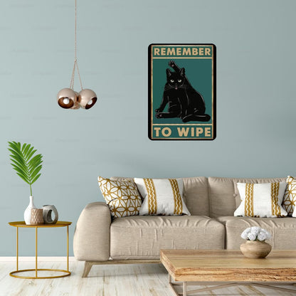 Zesta Bathroom – Design 7 self-adhesive MDF wooden wall hanging - image 5