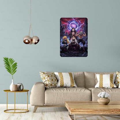Zesta Demon Slayer self-adhesive MDF wooden wall hanging - image 5