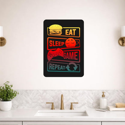 Zesta Gamer – Design 2 self-adhesive MDF wooden wall hanging - image 5