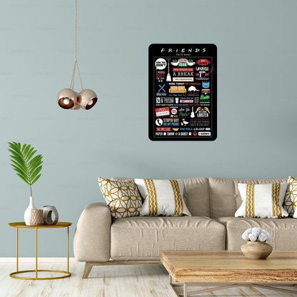 Zesta Friends – Design 3 self-adhesive MDF wooden wall hanging - image 5