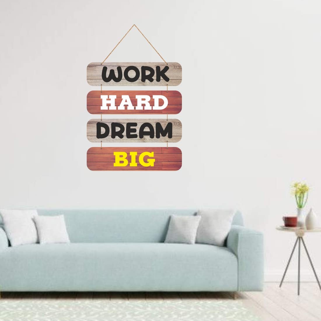 Zesta Dream Big MDF wooden wall hanging - image 5