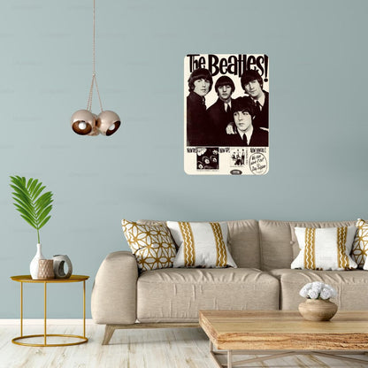 Zesta Beatles – Design 4 self-adhesive MDF wooden wall hanging - image 5