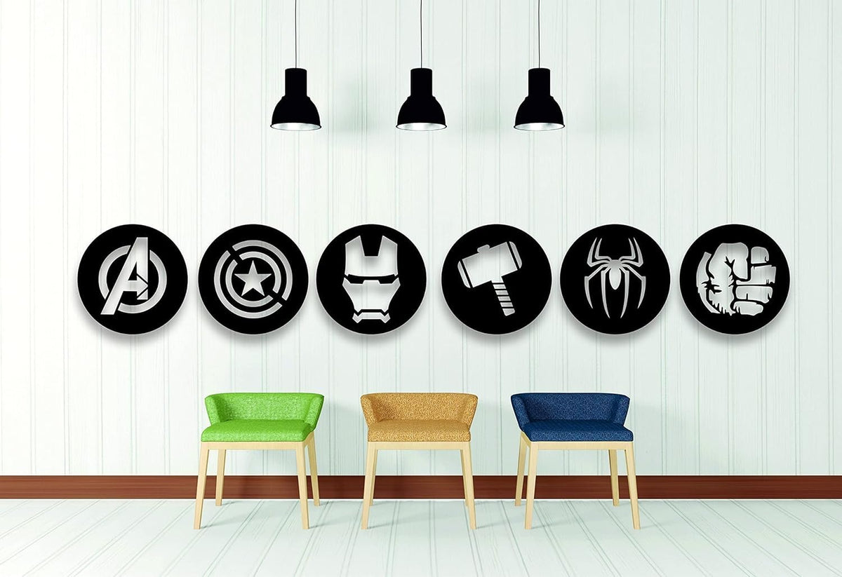 Otidge Avengers MDF wooden wall hanging - image 5