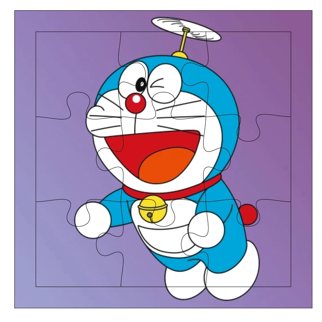 Otidge Doraemon wooden jigsaw puzzles, pack of 4 - image 5