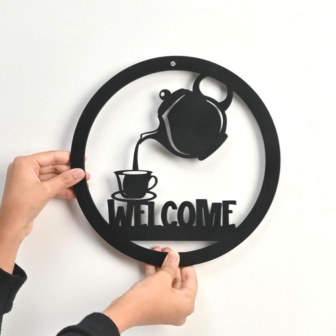 Zesta Welcome MDF wooden wall hanging - image 5