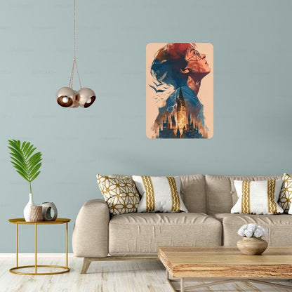 Zesta HP – Design 3 self-adhesive MDF wooden wall hanging - image 5