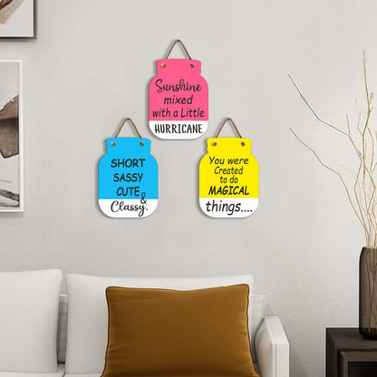 Zesta Jar Design 10 MDF wooden wall hanging - image 5