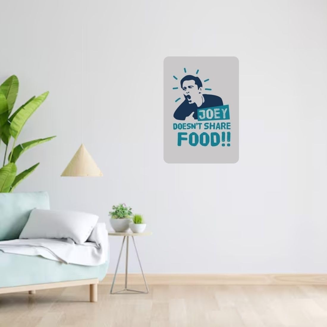 Zesta Friends self-adhesive MDF wooden wall hanging - image 6