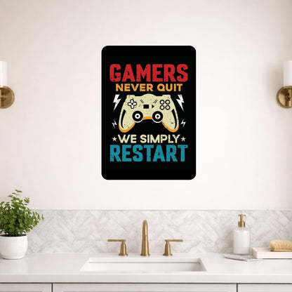 Zesta Gamer – Design 3 self-adhesive MDF wooden wall hanging - image 6