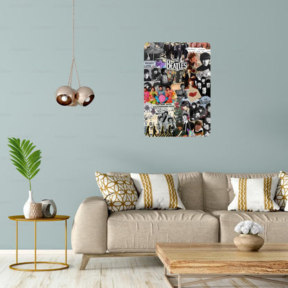 Zesta Beatles – Design 3 self-adhesive MDF wooden wall hanging - image 6