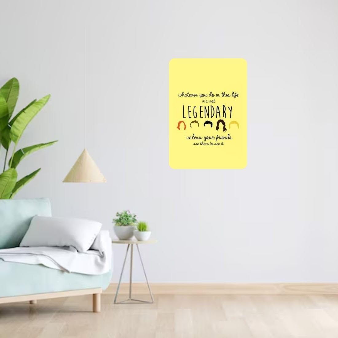 Zesta How I Met Your Mother – Design 2 self-adhesive MDF wooden wall hanging - image 6