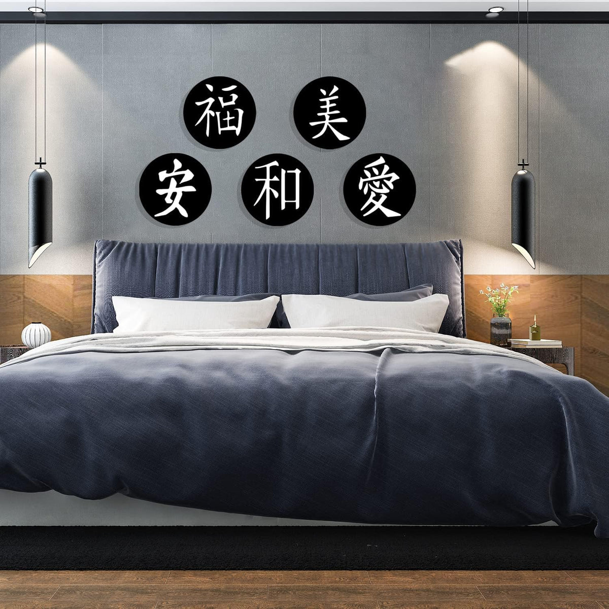 Zesta Kanji Eclipse MDF wooden wall hanging - image 6