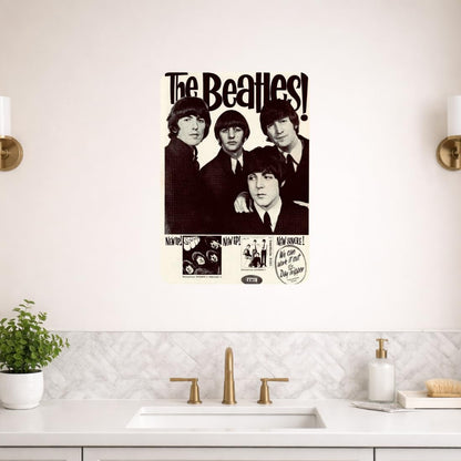 Zesta Beatles – Design 4 self-adhesive MDF wooden wall hanging - image 6