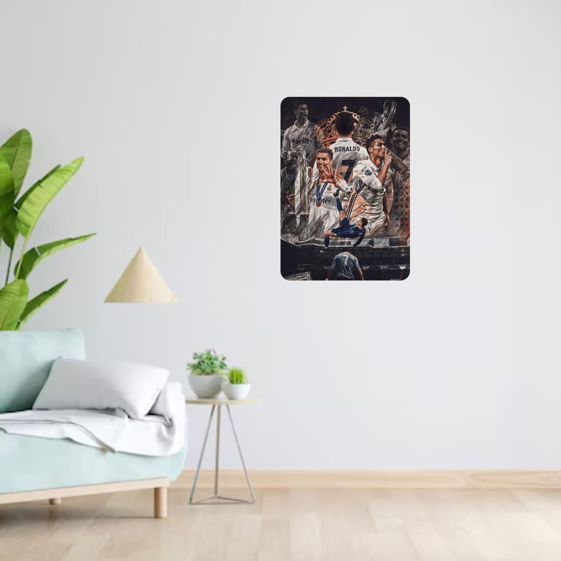 Zesta Ronaldo – Design 3 self-adhesive MDF wooden wall hanging - image 6