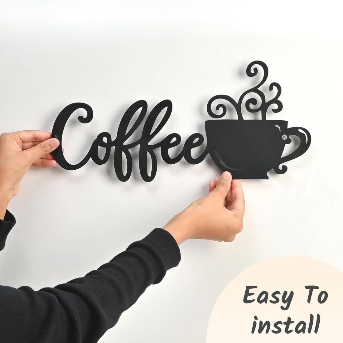 Zesta Coffee MDF wooden wall hanging - image 6