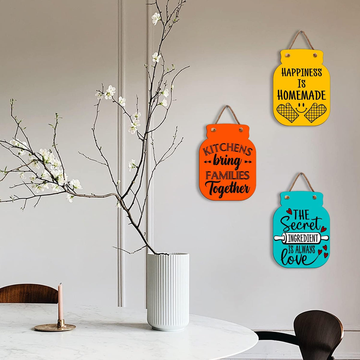Zesta Jar Design 8 MDF wooden wall hanging - image 6