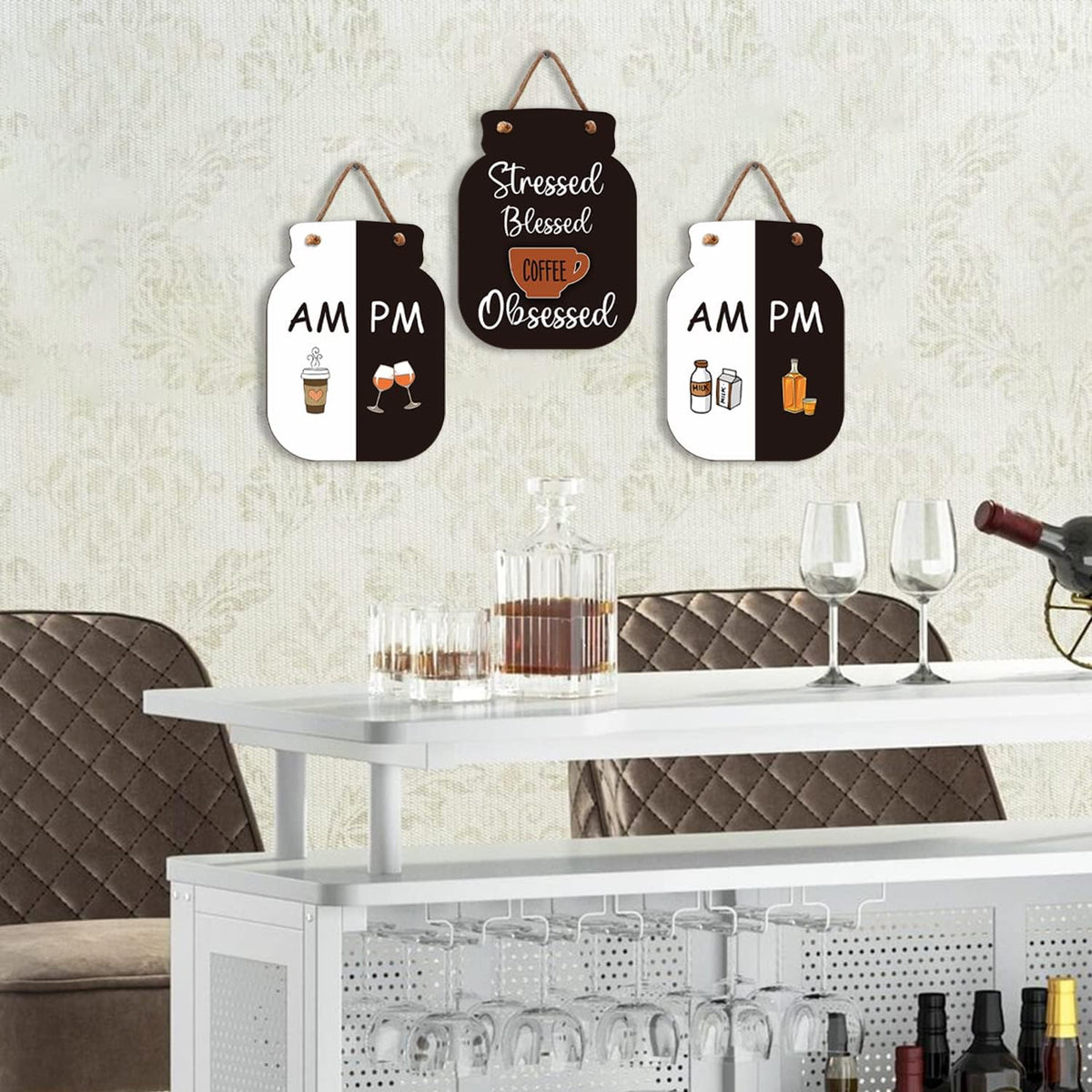 Zesta Jar Design 11 MDF wooden wall hanging - image 6