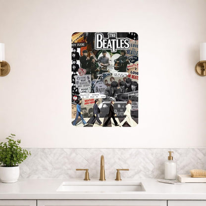 Zesta Beatles – Design 5 self-adhesive MDF wooden wall hanging - image 6