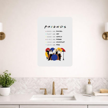 Zesta Friends – Design 2 self-adhesive MDF wooden wall hanging - image 7