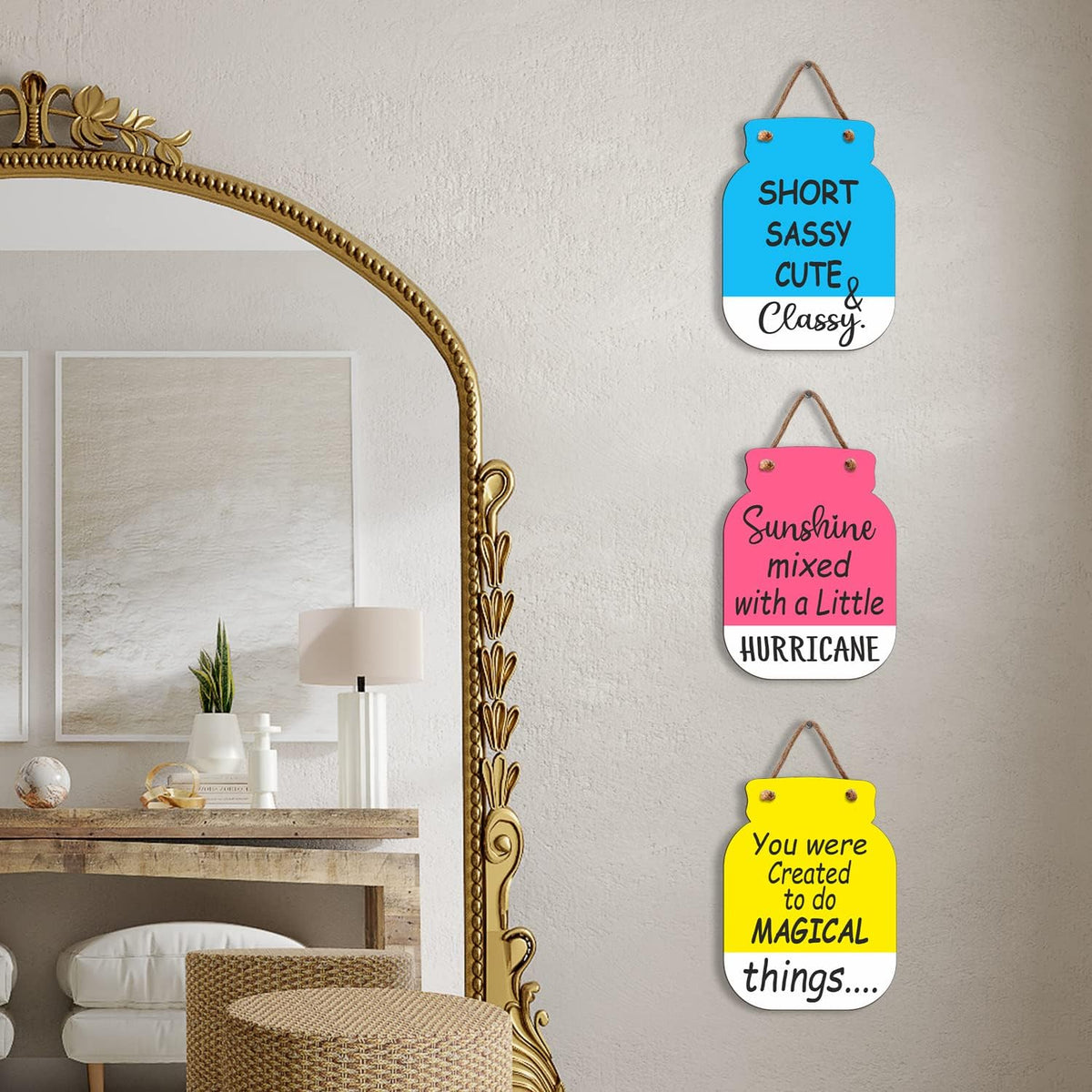 Zesta Jar Design 10 MDF wooden wall hanging - image 7