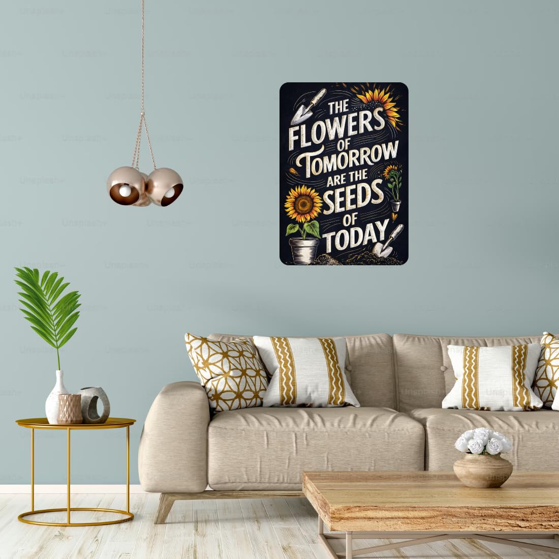 Zesta Motivational – Design 3 self-adhesive MDF wooden wall hanging - image 7