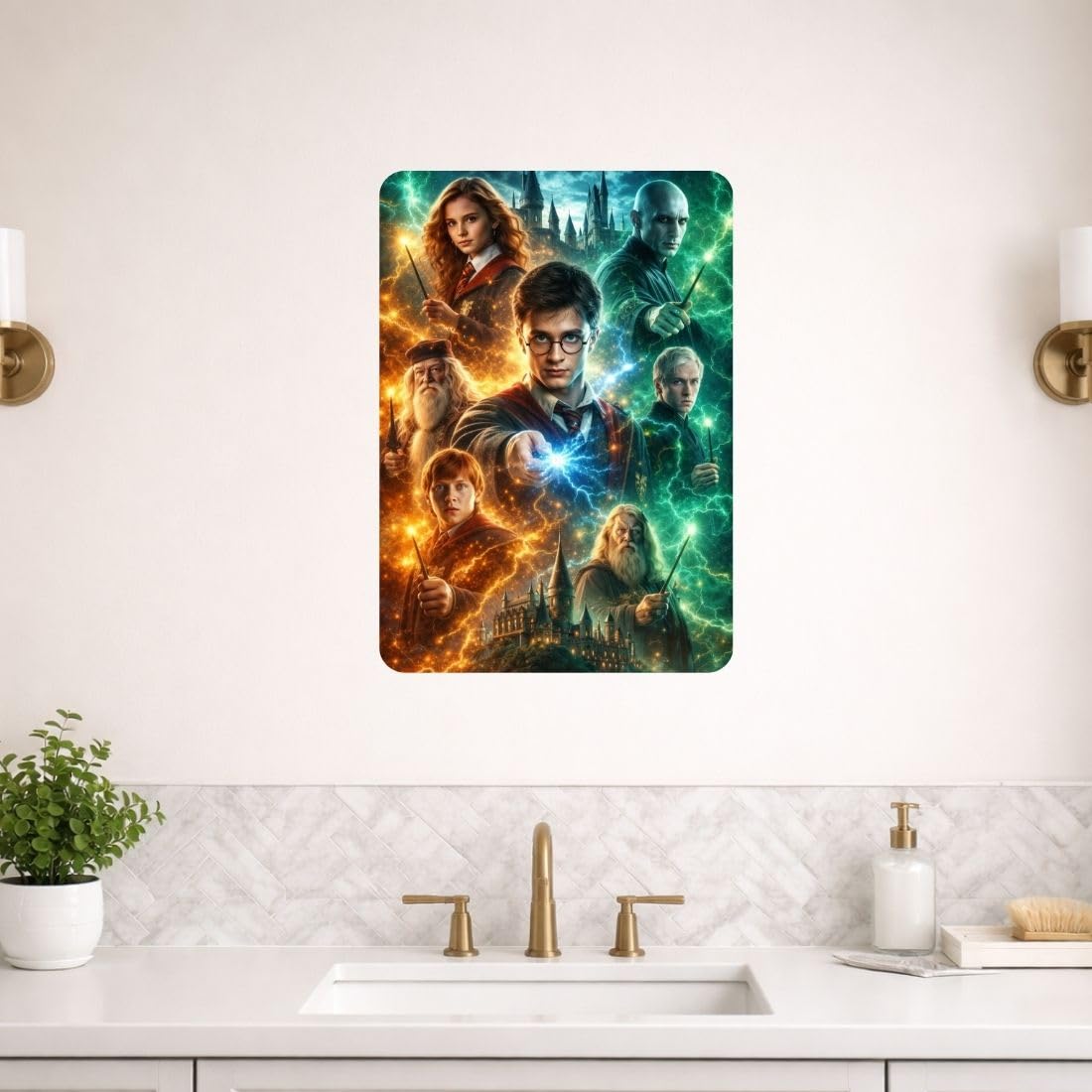 Zesta HP – Design 1 self-adhesive MDF wooden wall hanging - image 7