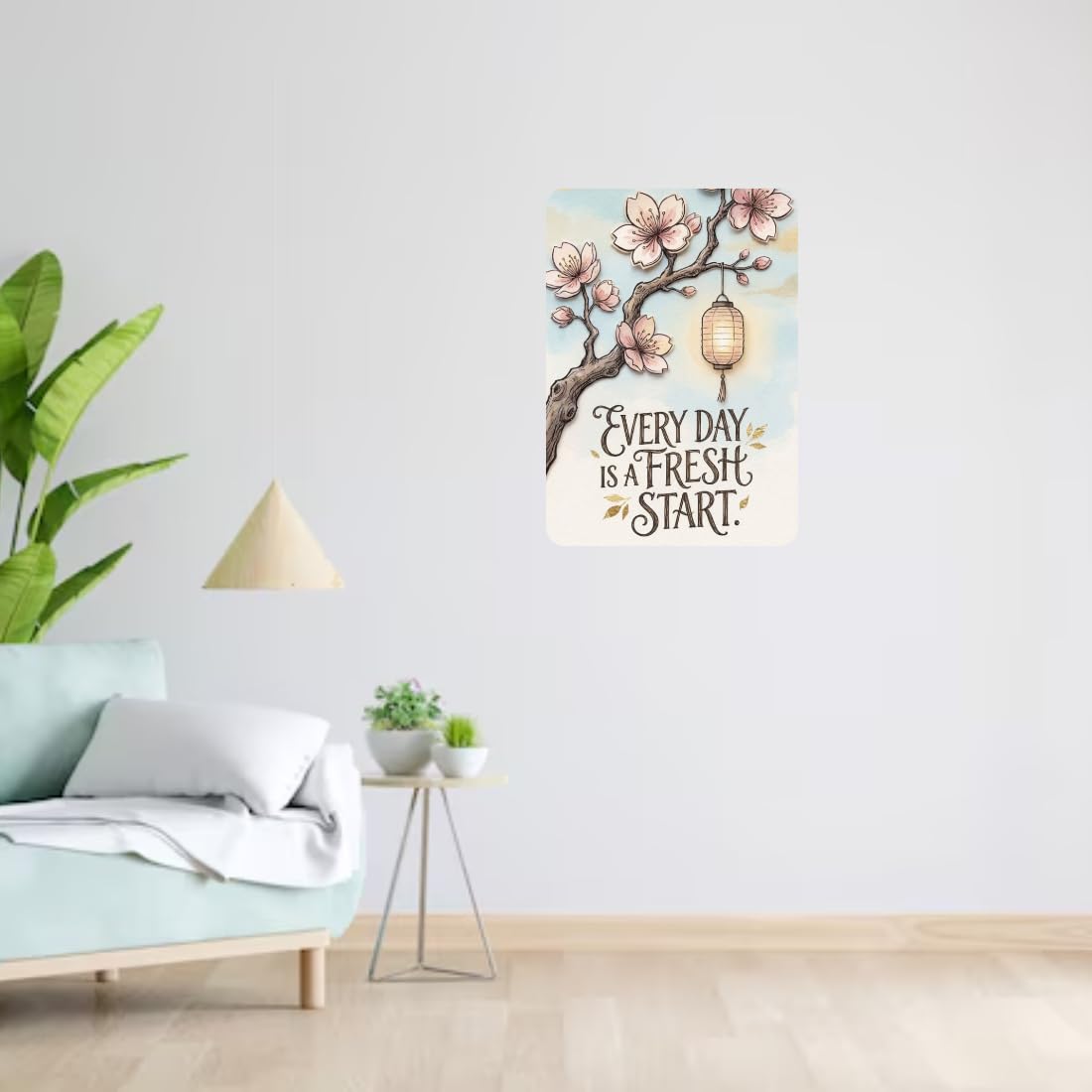Zesta Motivational – Design 4 self-adhesive MDF wooden wall hanging - image 7