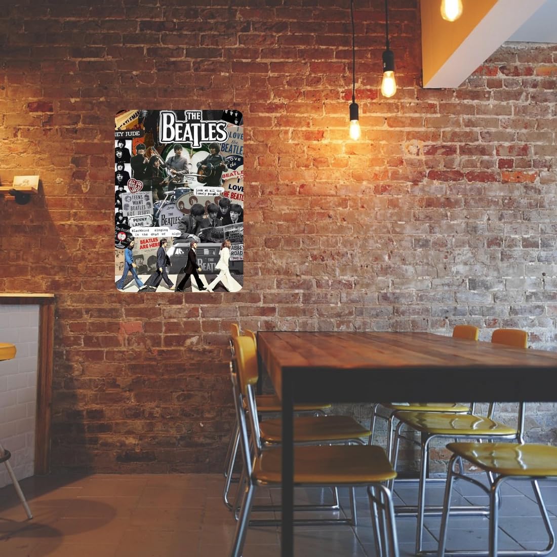 Zesta Beatles – Design 5 self-adhesive MDF wooden wall hanging - image 7