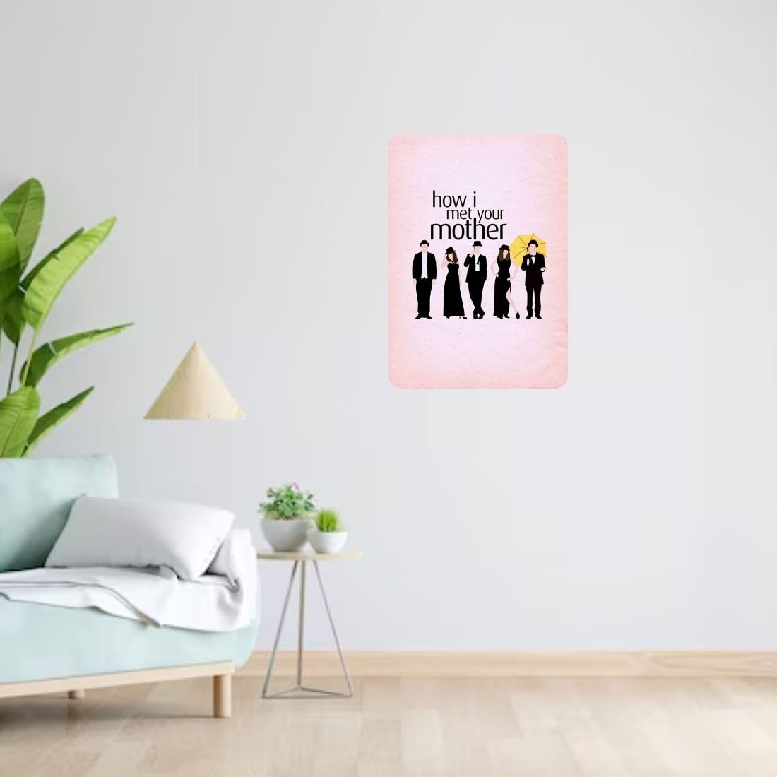 Zesta How I Met Your Mother self-adhesive MDF wooden wall hanging - image 7
