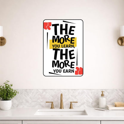 Zesta Learn and Earn self-adhesive MDF wooden wall hanging - image 7