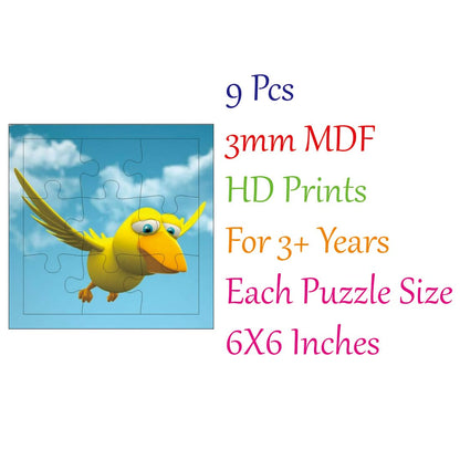 Otidge Birds wooden jigsaw puzzles, pack of 4 - image 7