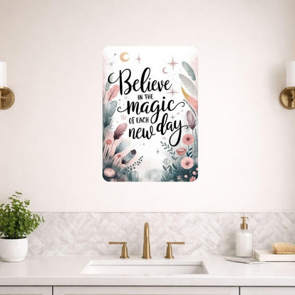 Zesta Believe in Magic self-adhesive MDF wooden wall hanging - image 7