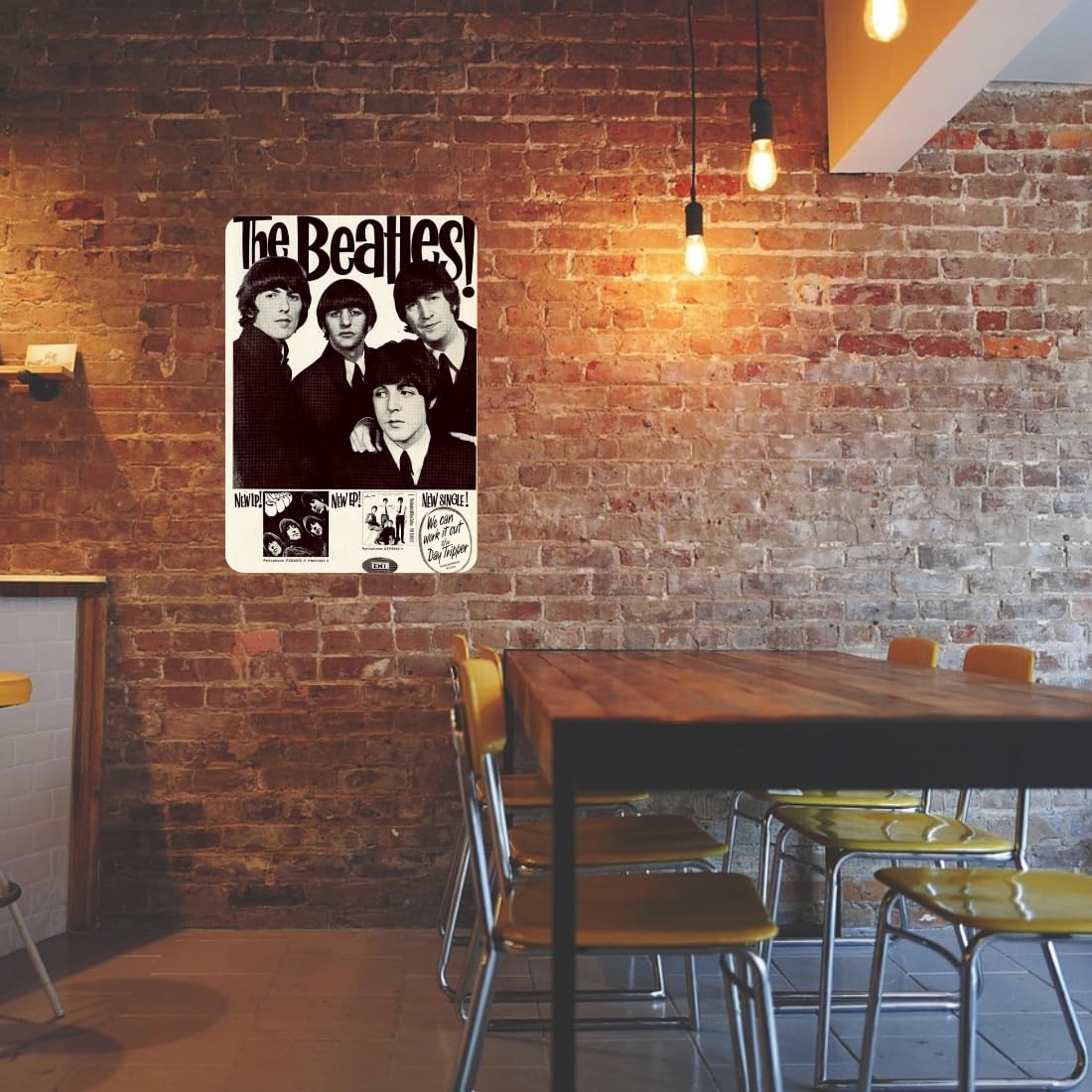 Zesta Beatles – Design 4 self-adhesive MDF wooden wall hanging - image 7