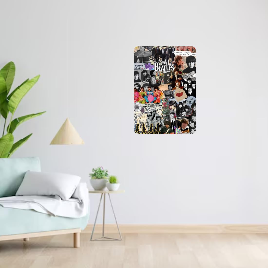 Zesta Beatles – Design 3 self-adhesive MDF wooden wall hanging - image 7